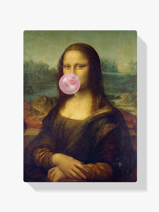 Diamond Painting - Mona Lisa met Bubblegum
