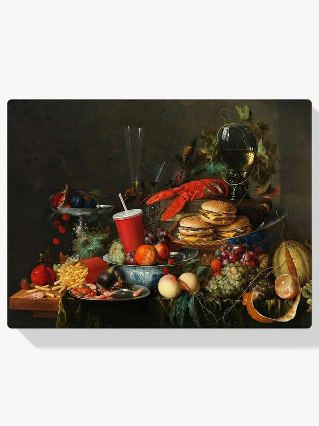 Diamond Painting - Stilleven met fastfood