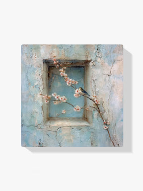 Diamond Painting - Bloeiend Venster naar het Verleden