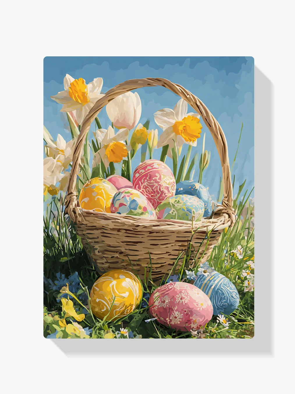 Diamond Painting - Mand vol Paasgeluk