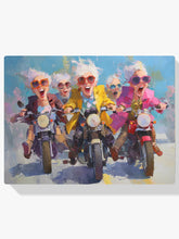 Diamond Painting - Gezellige dames aan het motorrijden