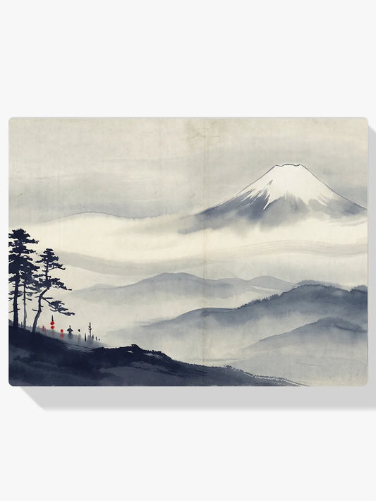 Diamond Painting - Fuji boven de nevel