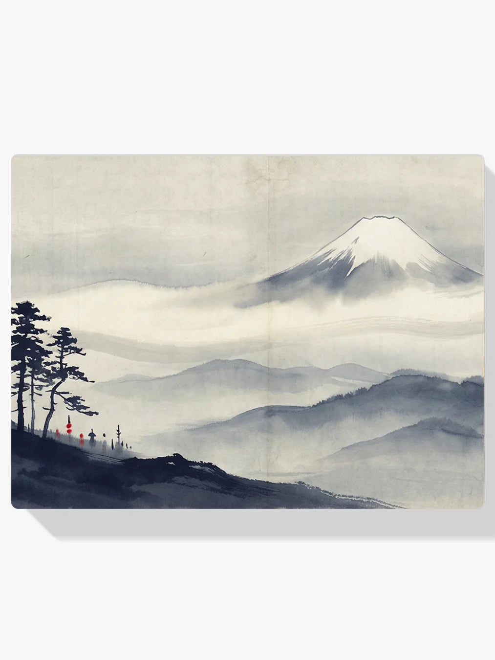 Diamond Painting - Fuji boven de nevel