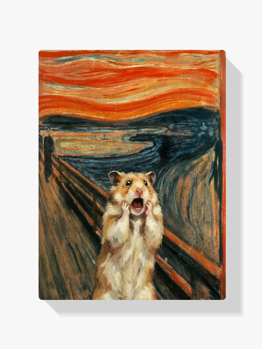 Diamond Painting - De schreeuwende hamster
