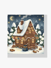 Mini Diamond Painting - Klein huisje met lampjes