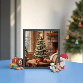 Mini Diamond Painting - Mini kerstboom sprankel