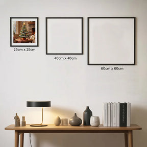 Mini Diamond Painting - Mini kerstboom sprankel