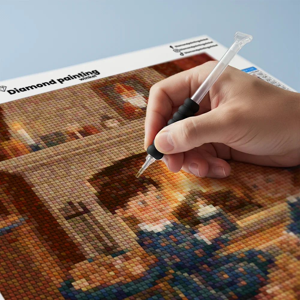 Mini Diamond Painting - Cacao & Koekjes