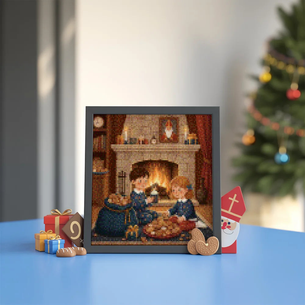 Mini Diamond Painting - Cacao & Koekjes