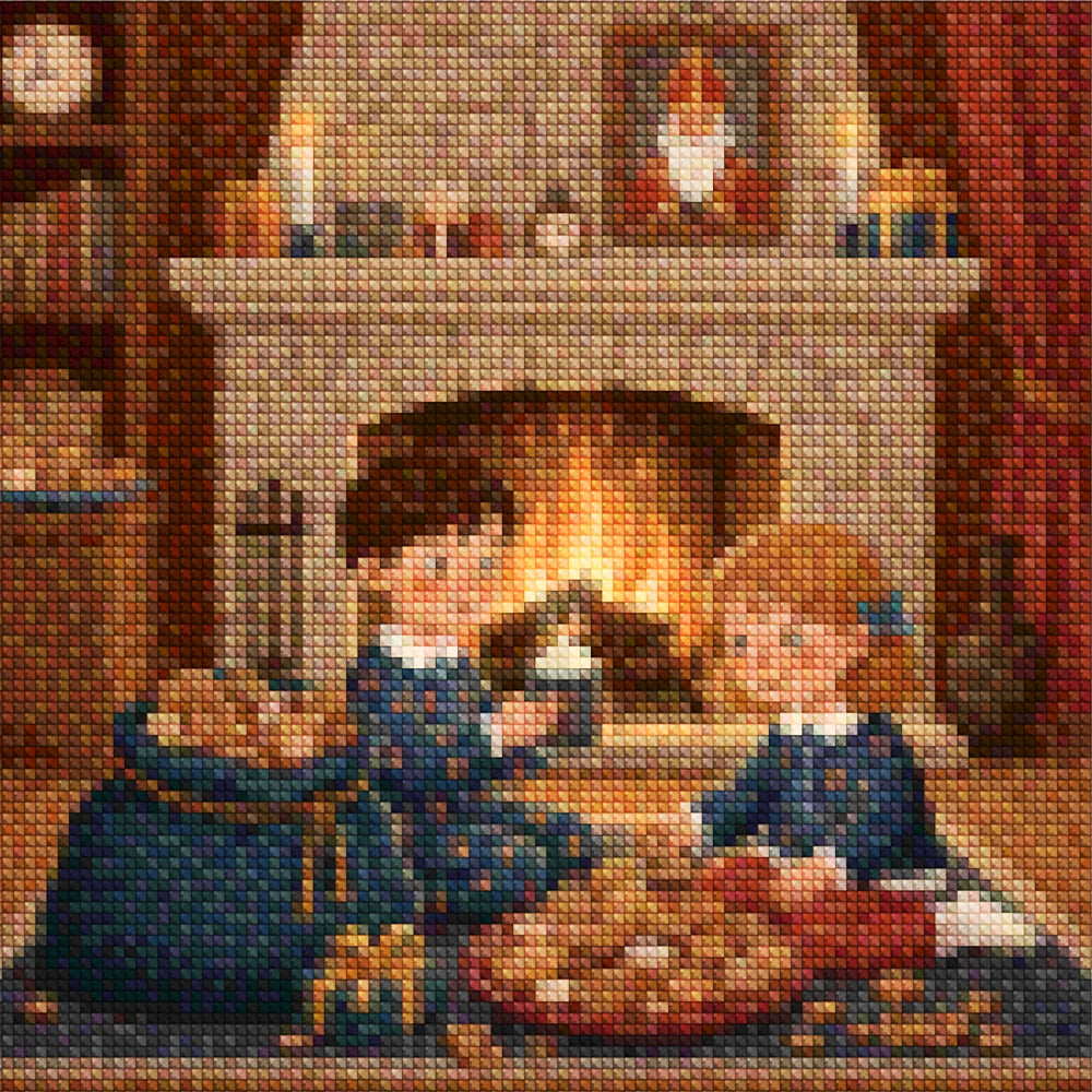 Mini Diamond Painting - Cacao & Koekjes