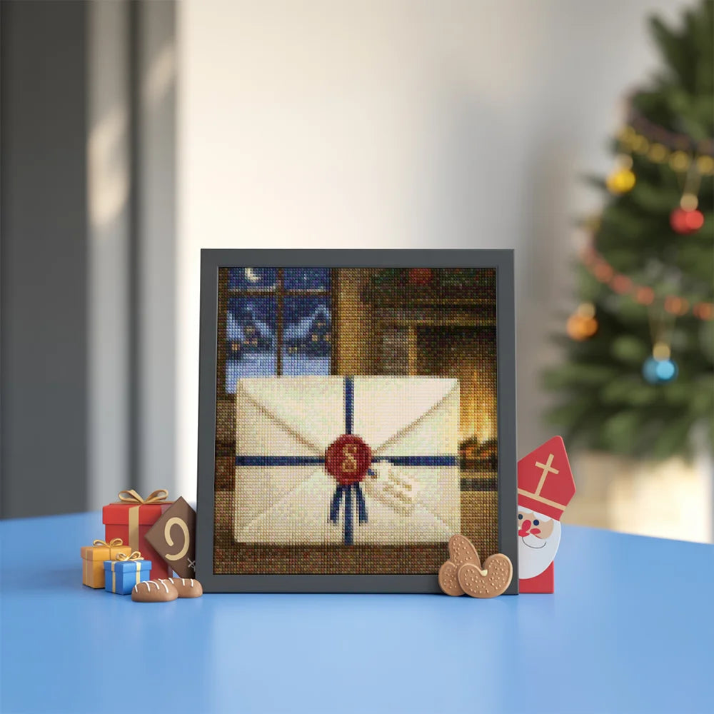 Mini Diamond Painting - Envelop met warme wensen