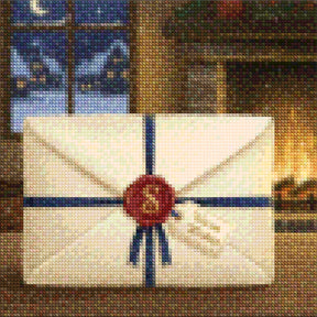 Mini Diamond Painting - Envelop met warme wensen