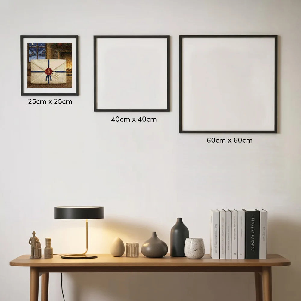 Mini Diamond Painting - Envelop met warme wensen