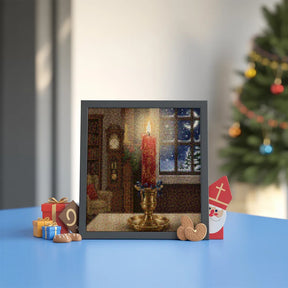 Mini Diamond Painting - Feestelijke kaars