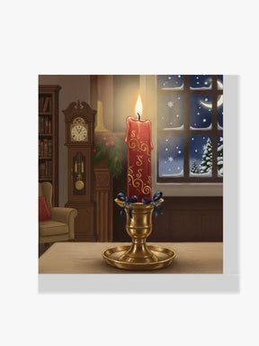 Mini Diamond Painting - Feestelijke kaars