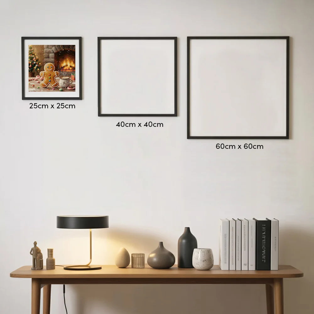 Mini Diamond Painting - Klein peperkoekkoekje