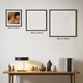 Mini Diamond Painting - Klein peperkoekkoekje