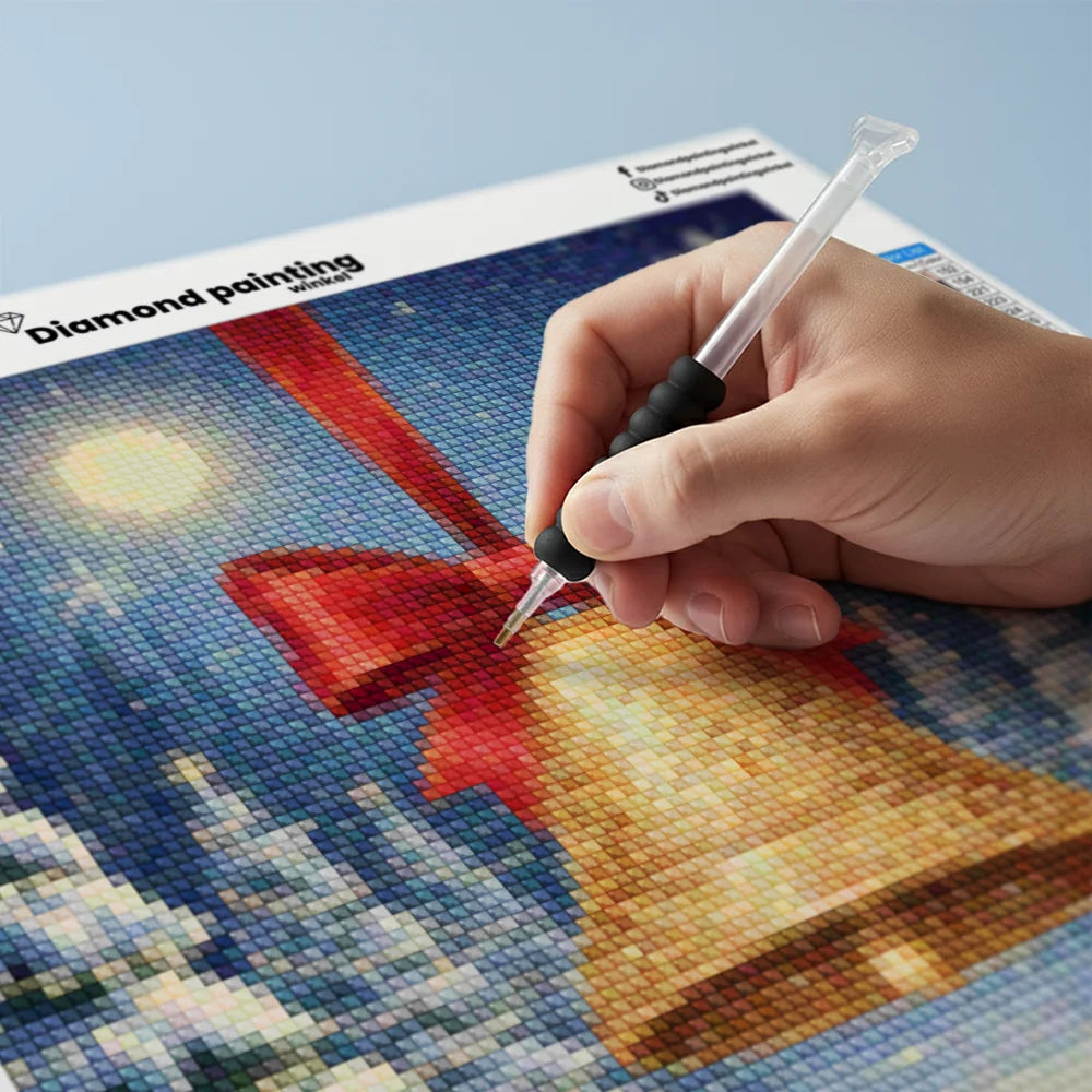 Mini Diamond Painting - Kleine kerstbel