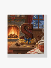 Mini Diamond Painting - Letter S Chocolade