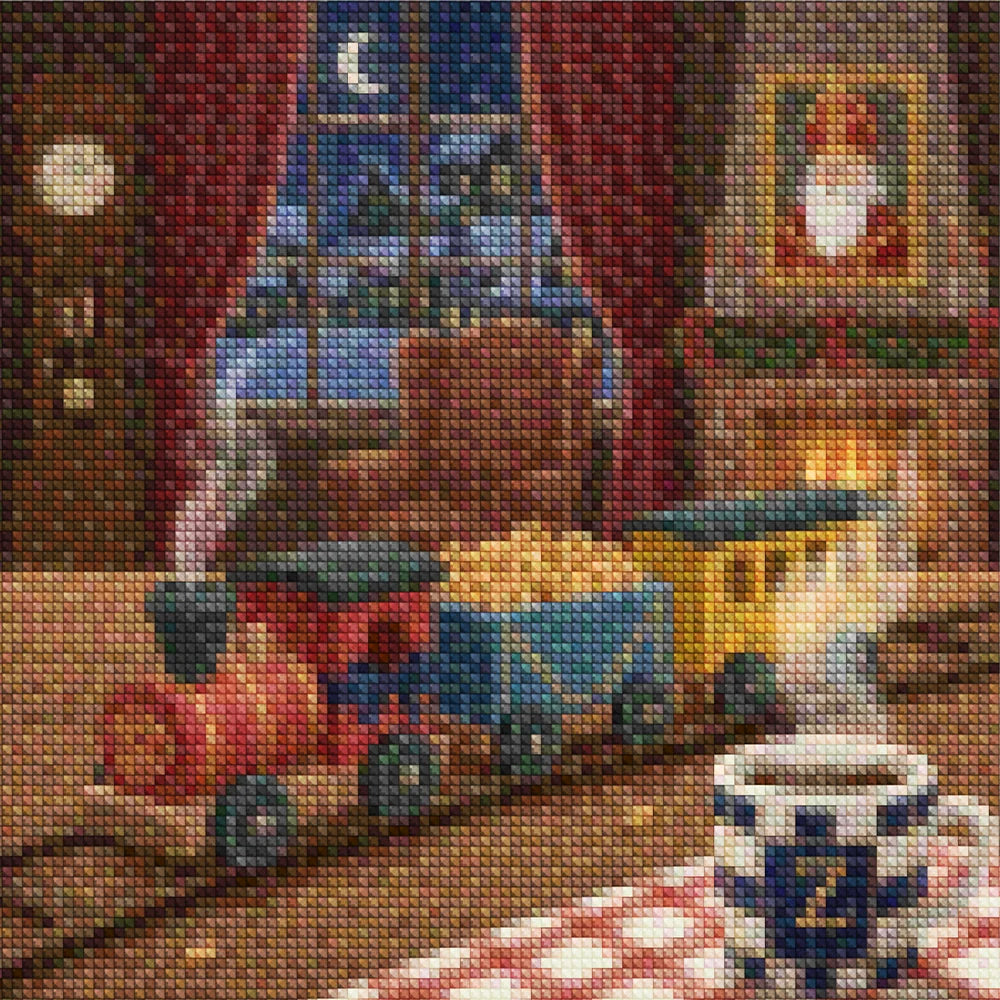 Mini Diamond Painting - Mini-speelgoedtrein
