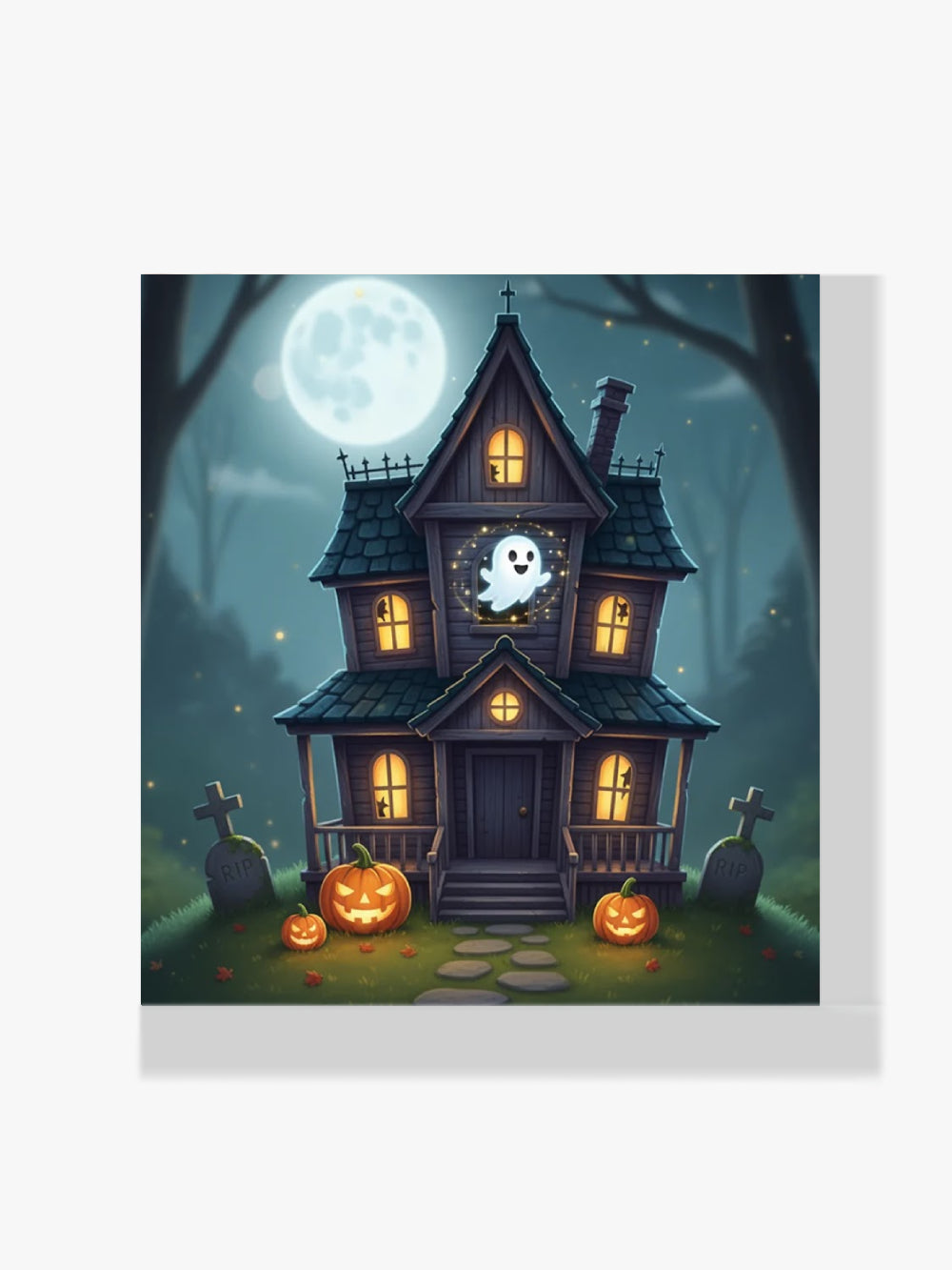 Mini Diamond Painting - Mini Spookhuis