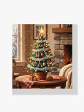 Mini Diamond Painting - Mini kerstboom sprankel