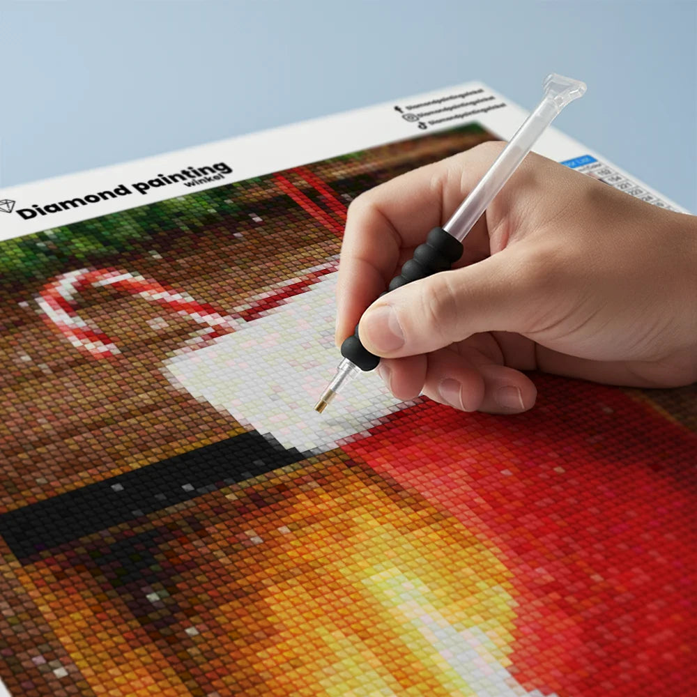 Mini Diamond Painting - Mini kous met zuurstok