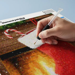 Mini Diamond Painting - Mini kous met zuurstok