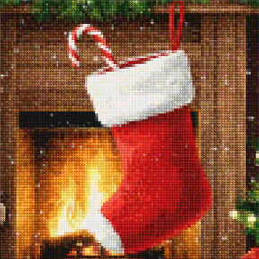 Mini Diamond Painting - Mini kous met zuurstok