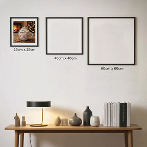 Mini Diamond Painting - Mini mok met warme chocolademelk