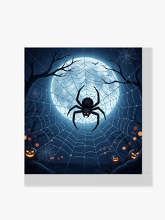 Mini Diamond Painting - Spin in een web
