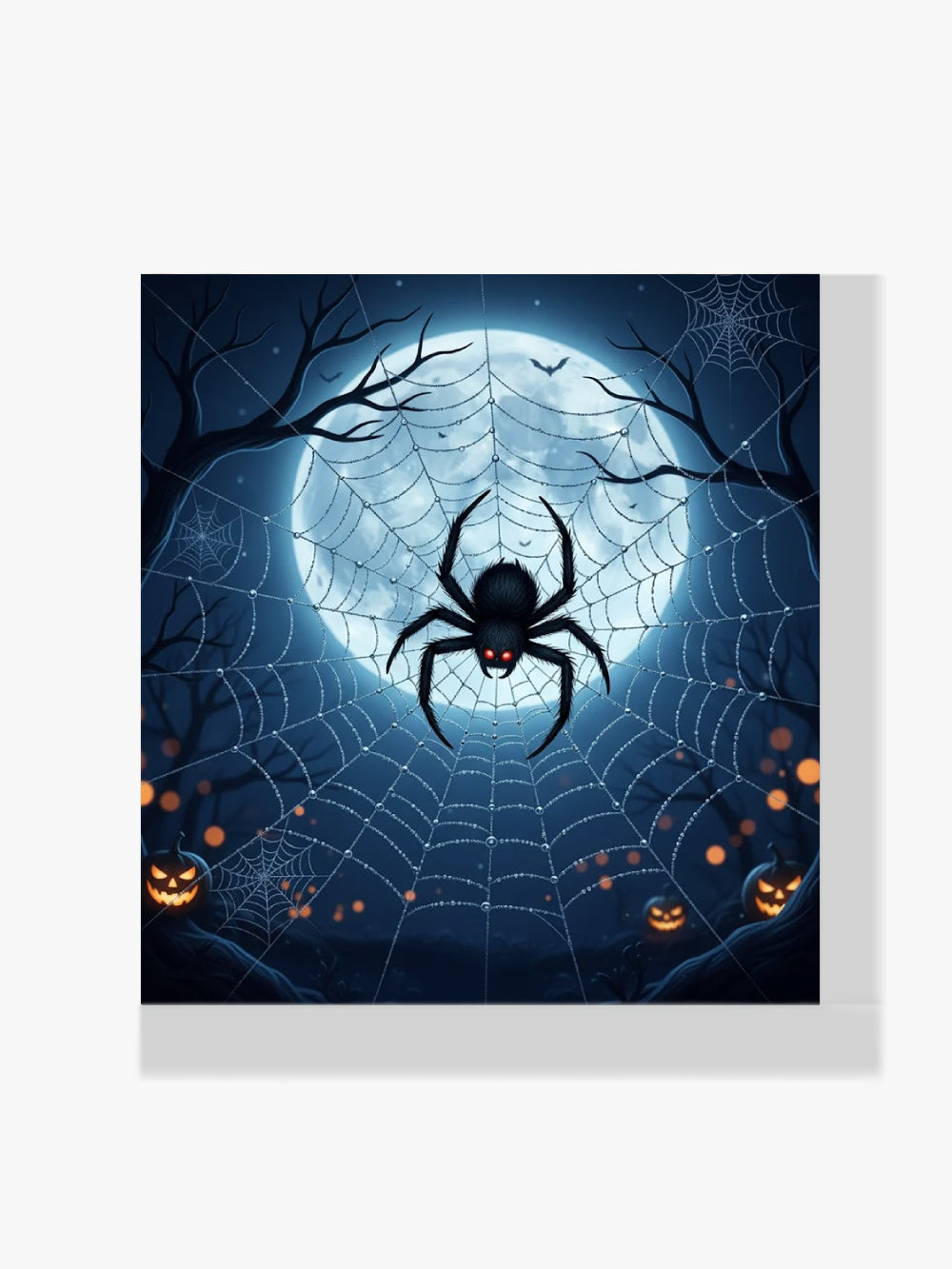 Mini Diamond Painting - Spin in een web