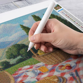 Diamond Painting - Pastelkleurige picknick