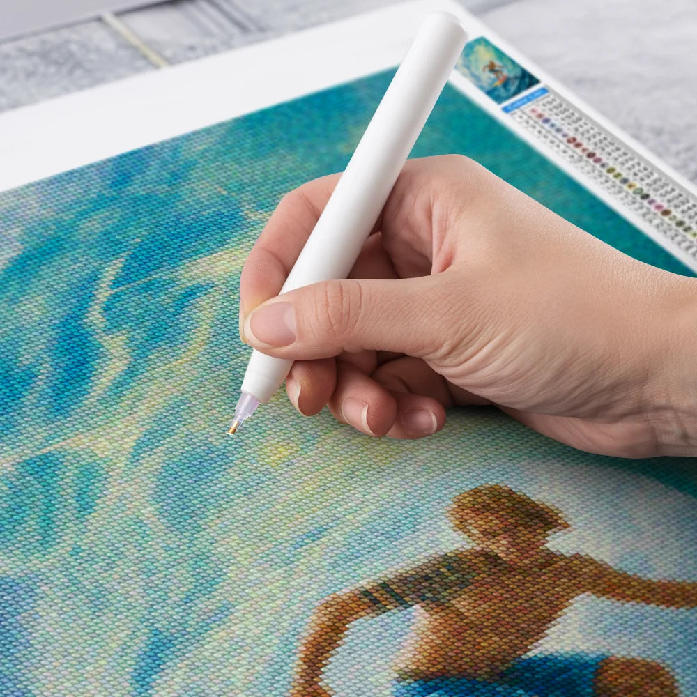 Diamond Painting - Top van de krul