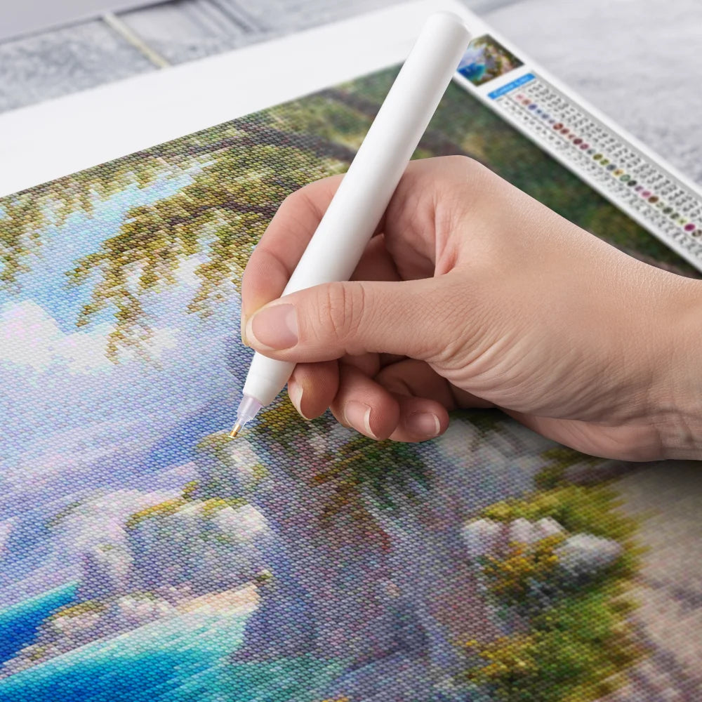 Diamond Painting - Eilandpad