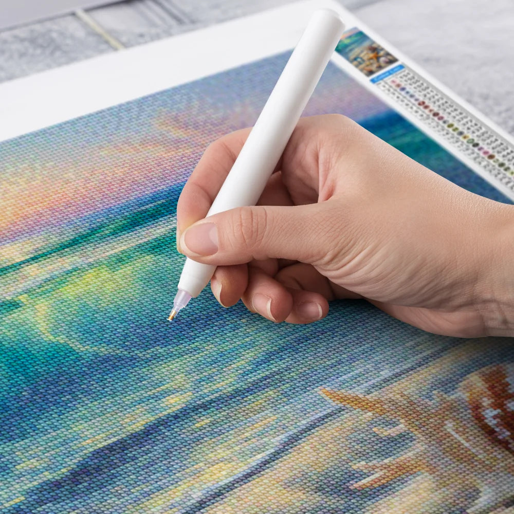 Diamond Painting - Zand en glitter