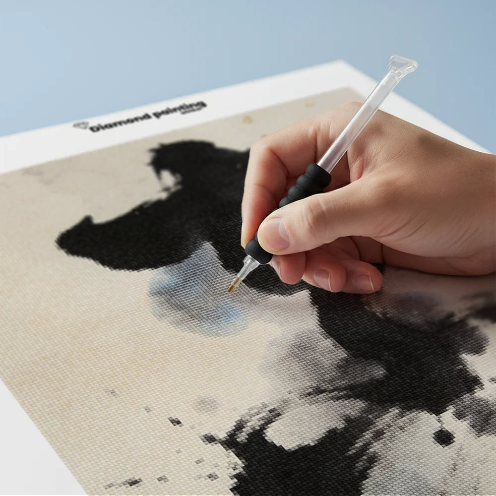 Diamond Painting - Dans van inkt