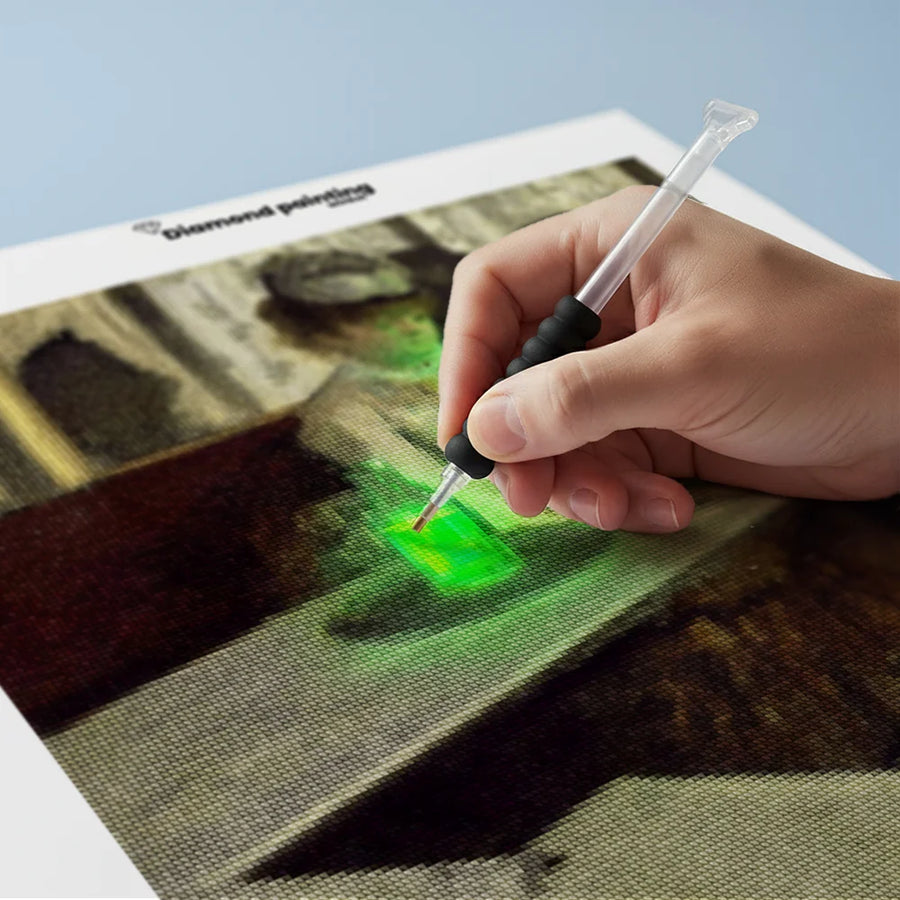 Diamond Painting - De absint in neonlicht