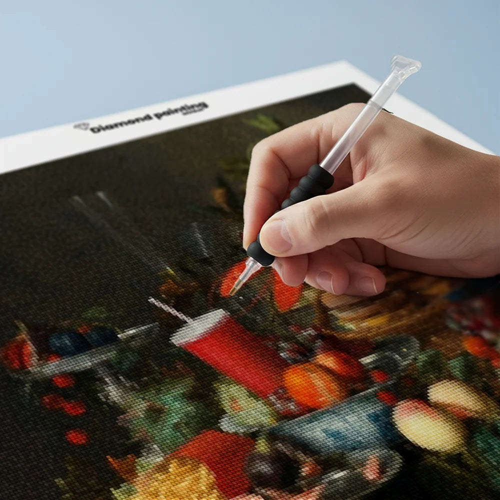 Diamond Painting - Stilleven met fastfood