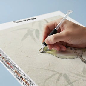 Diamond Painting - Kuifje aan de Oeverwilg