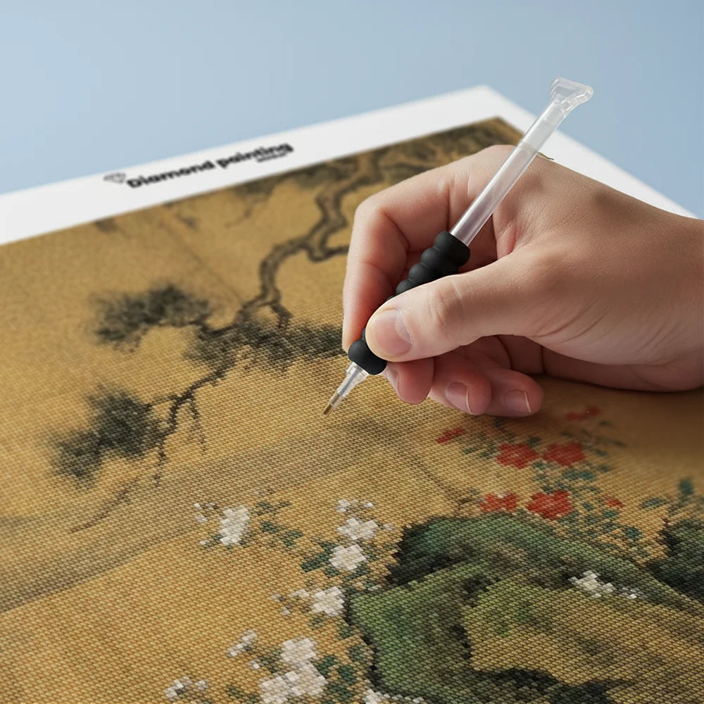 Diamond Painting - Bloei onder de oude den