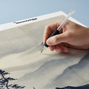 Diamond Painting - Fuji boven de nevel