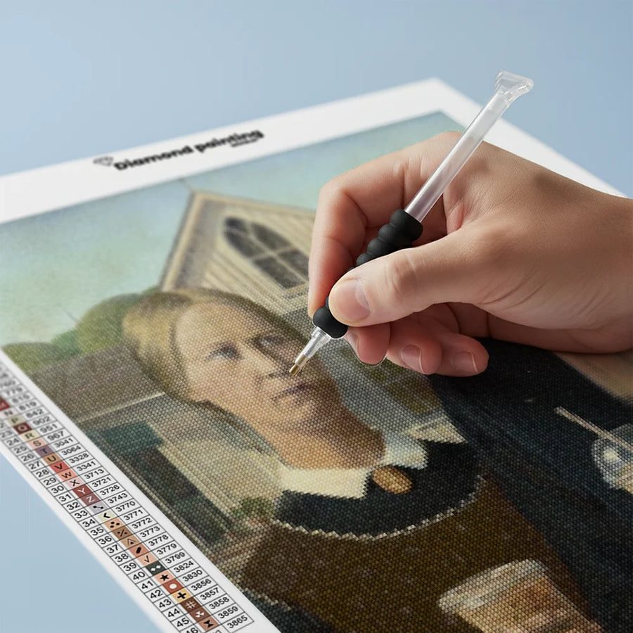 Diamond Painting - American Gothic Chill