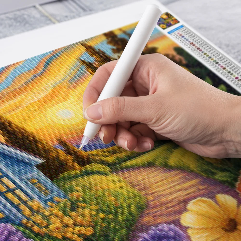 Diamond Painting - Citrien sluier