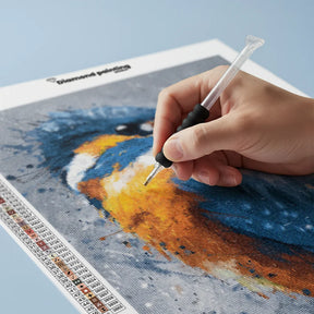 Diamond Painting - Spatkunst IJsvogel
