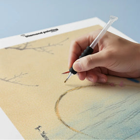 Diamond Painting - IJsvogel aan de oever