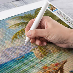 Diamond Painting - Gouden Siësta