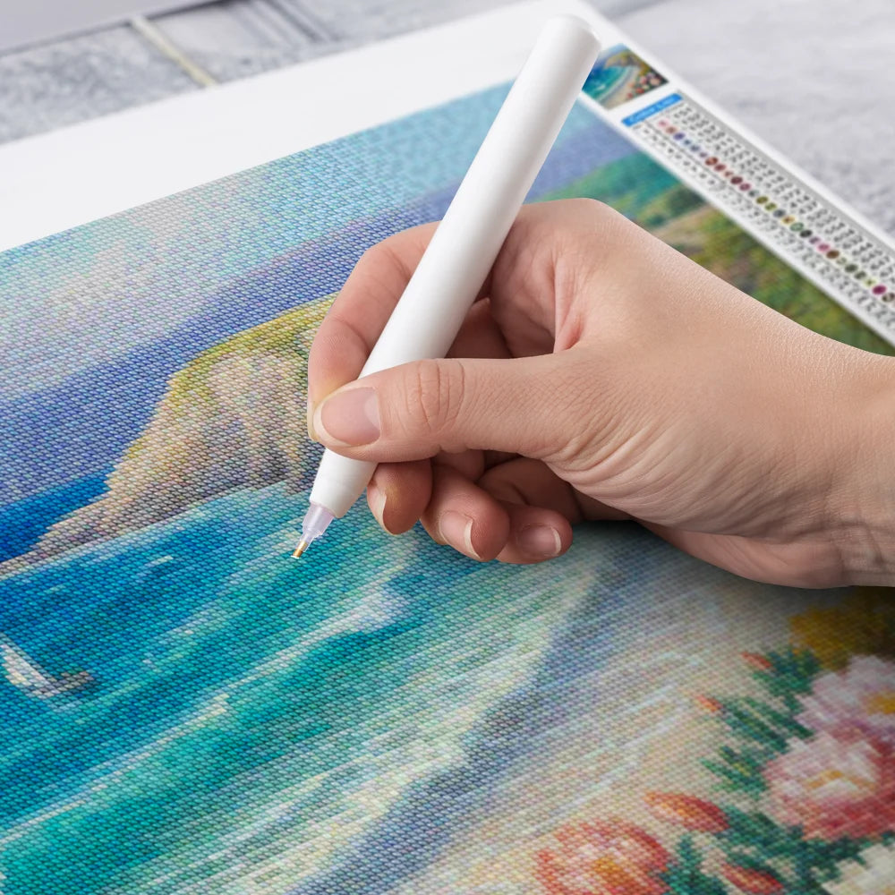 Diamond Painting - Bloeiende kust