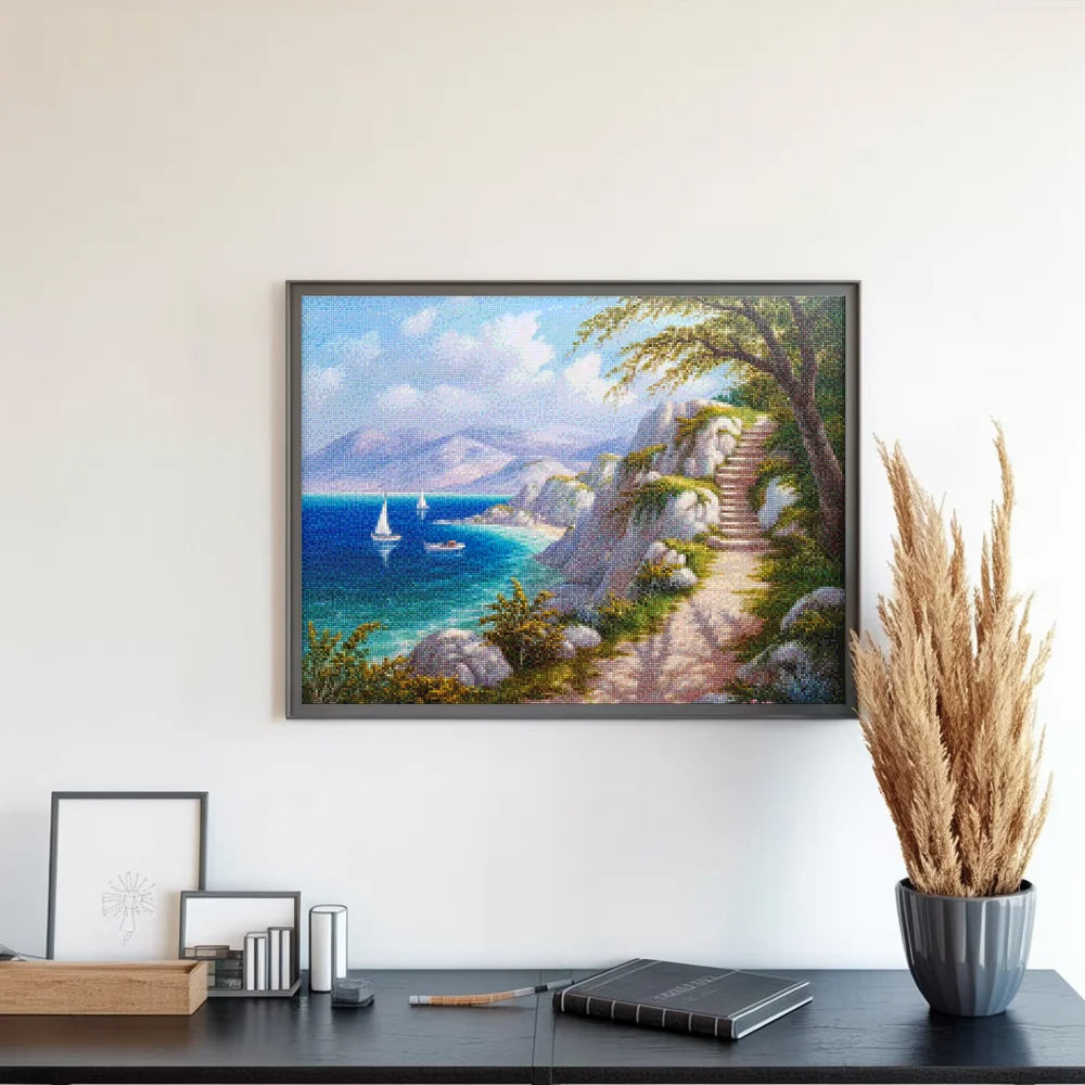 Diamond Painting - Eilandpad