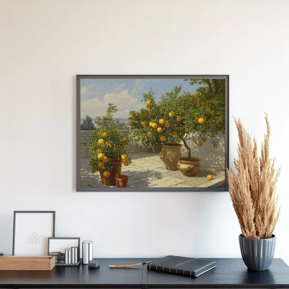 Diamond Painting - Citrustuin
